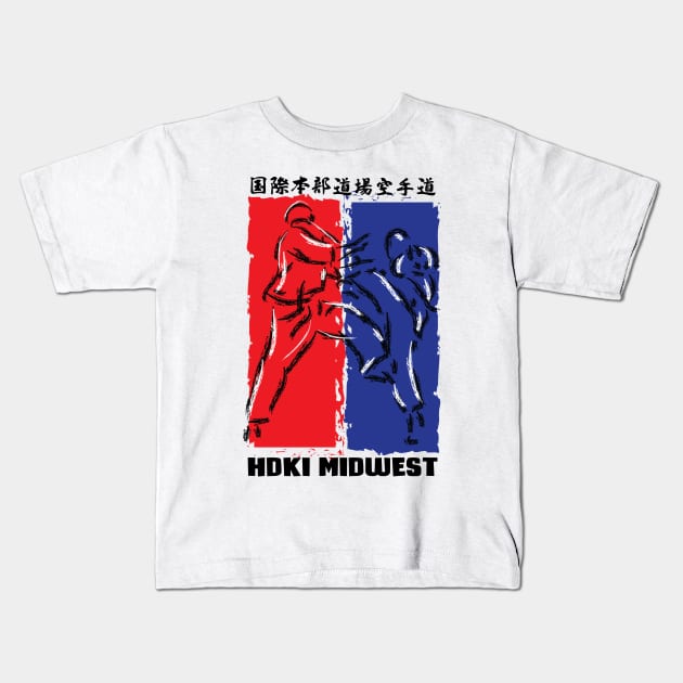 HDKI Midwest kumite Kids T-Shirt by HDKI Midwest